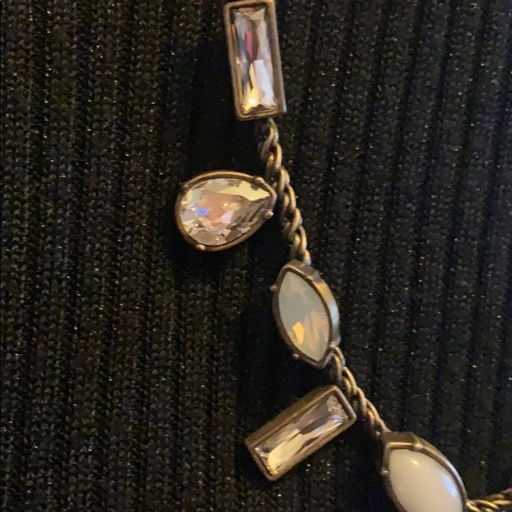 K&R Silpada N0916 crystal clear moonstone necklace - Picture 4 of 4